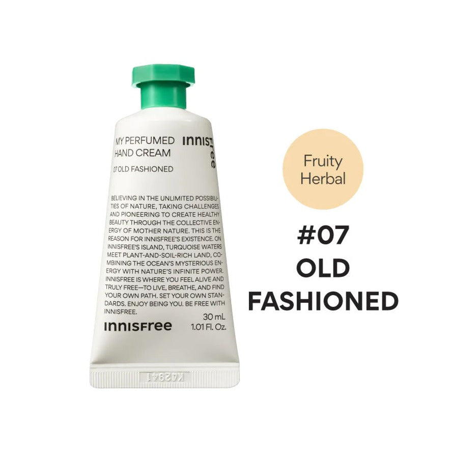 Innisfree My Perfumed Hand Cream 30ml (7 Colors) - KLO