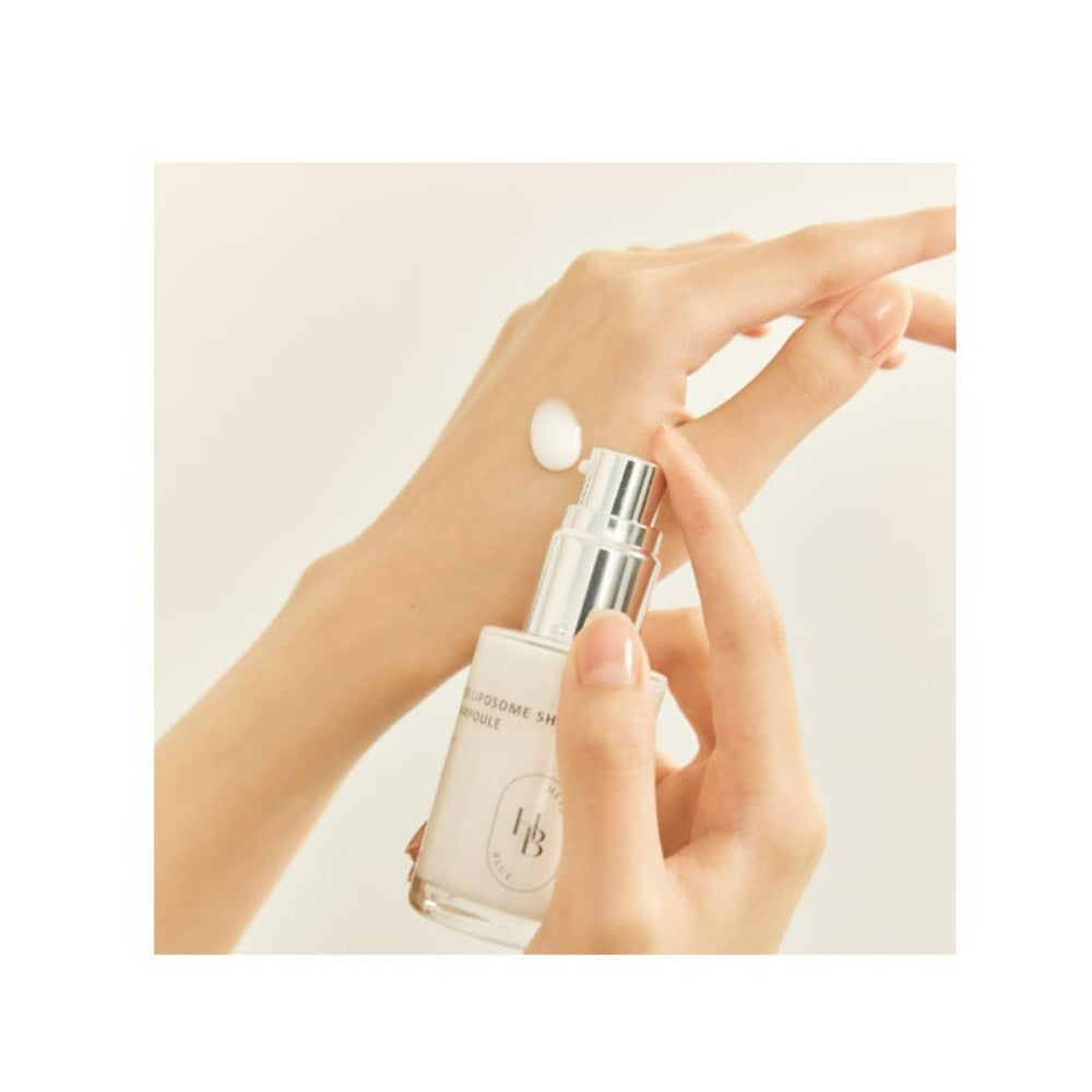 HEVE BLUE Milkrice Liposome Shot White Ampoule 40ml
