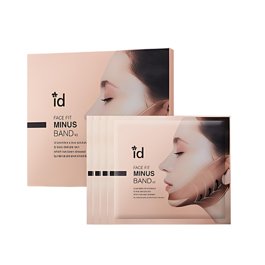 ID.AZ Face Fit Minus Band, 12g, pack of 4, designed for facial care and skin enhancement.