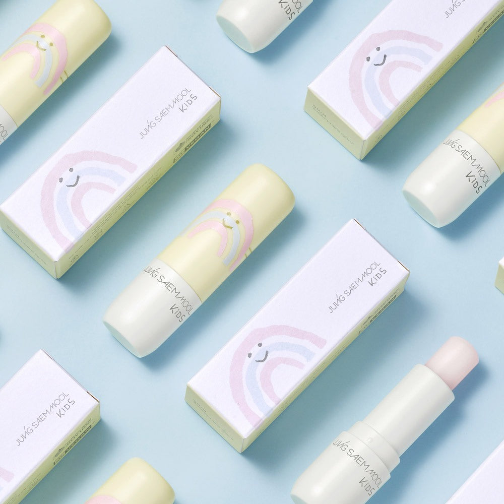 Picture of JUNGSAEMMOOL Kids Mild Lip Balm 4g, a kid-friendly lip balm in a convenient 4g container.