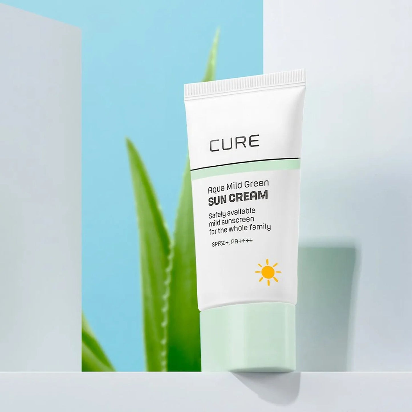 KIM JEONG MOON Aloe CURE Aqua Mild Green Sun Cream 40ml