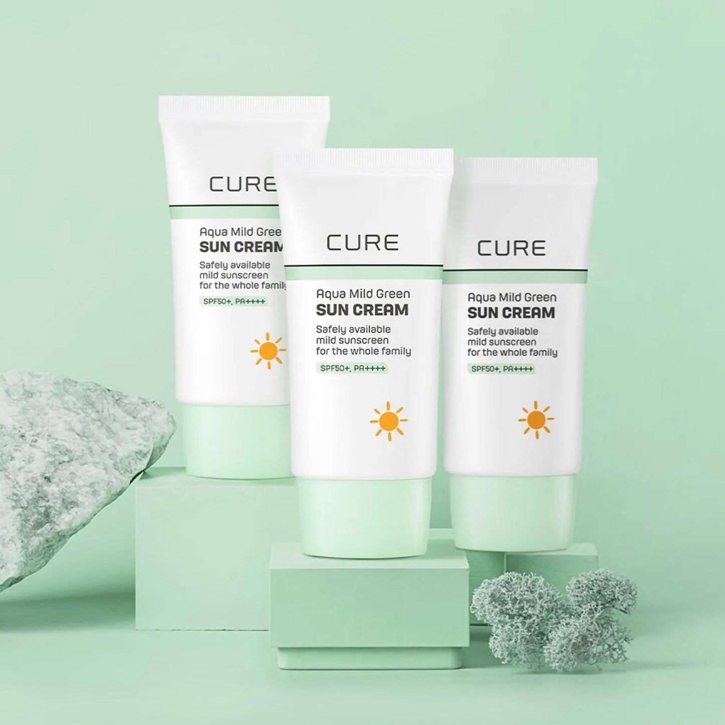 KIM JEONG MOON Aloe CURE Aqua Mild Green Sun Cream 40ml