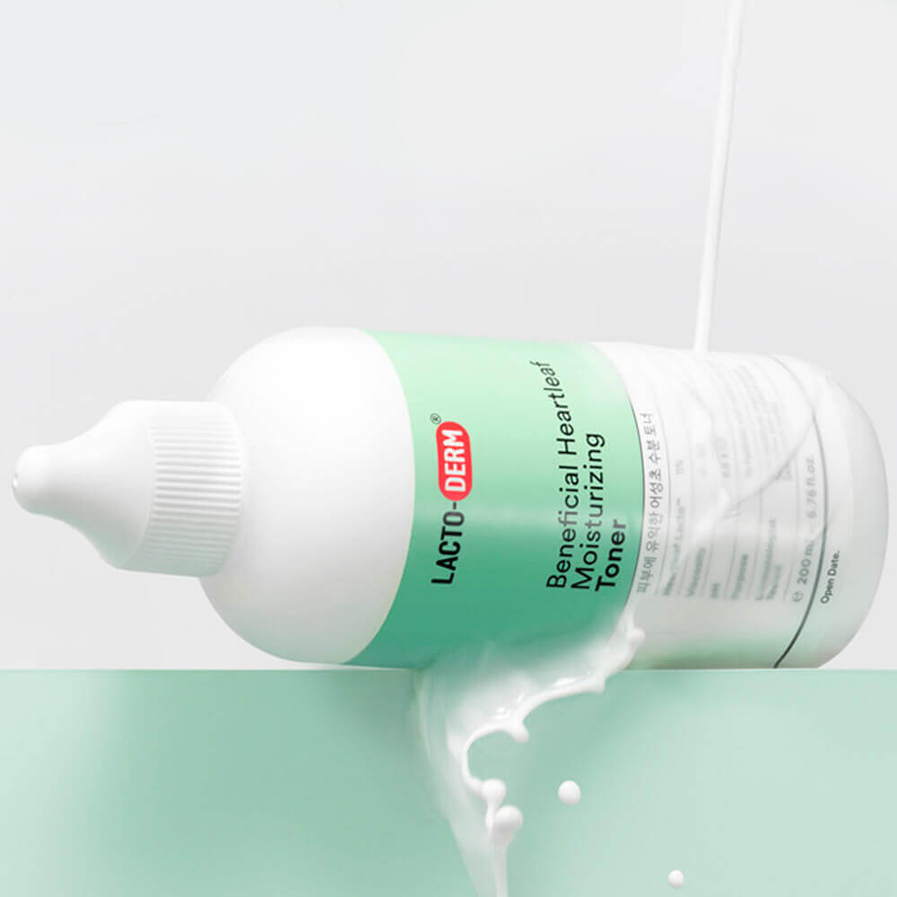 (Mhark) Lactoderm Beneficial Heartleaf Moisturizing Toner 200ml - KLO