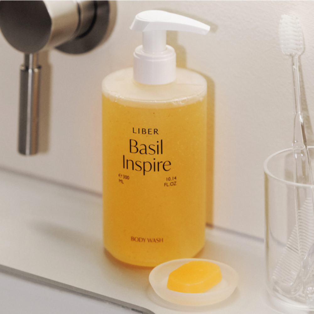LIBER Basil Inspire Body Wash 300ml