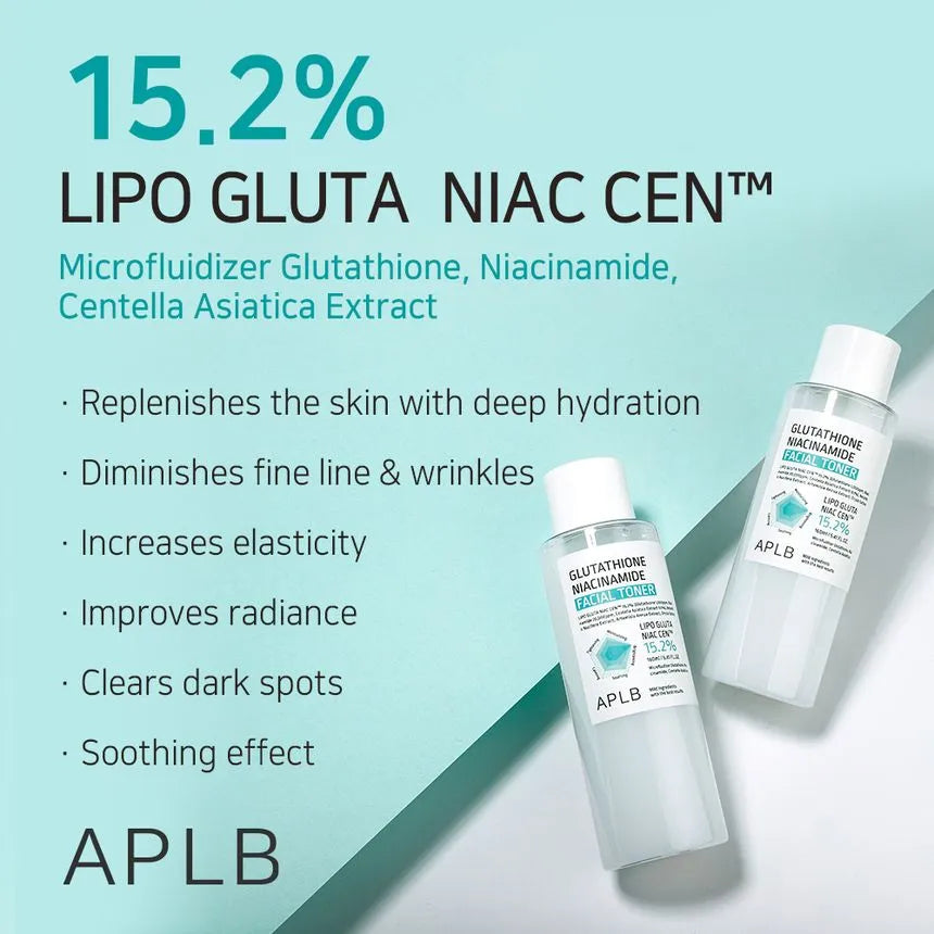 (Mhark) APLB Glutathione Niacinamide Facial Toner 160ml - KLO