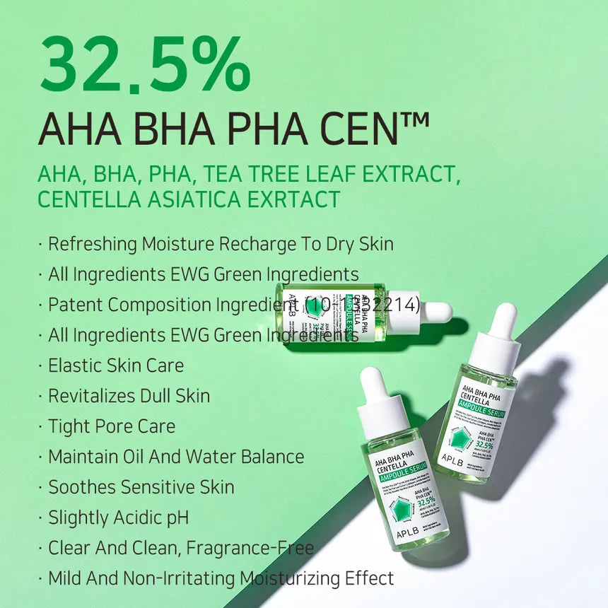 (Mhark) APLB AHA BHA PHA Centella Ampoule Serum 40ml - KLO