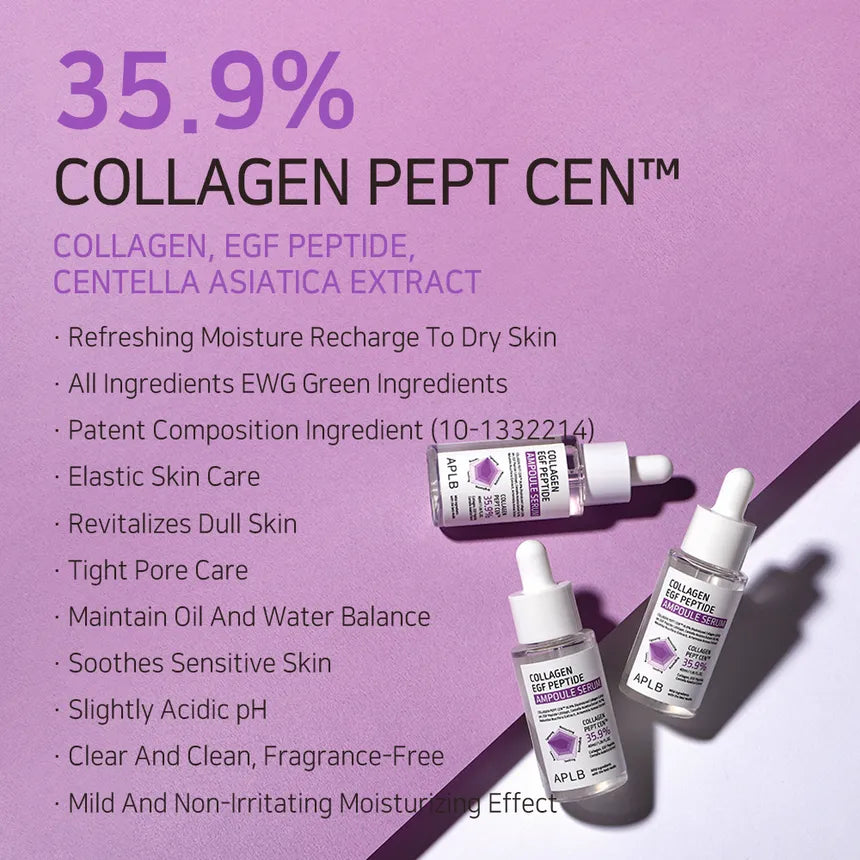 (Mhark) APLB Collagen EGF Peptide Ampoule Serum 40ml - KLO