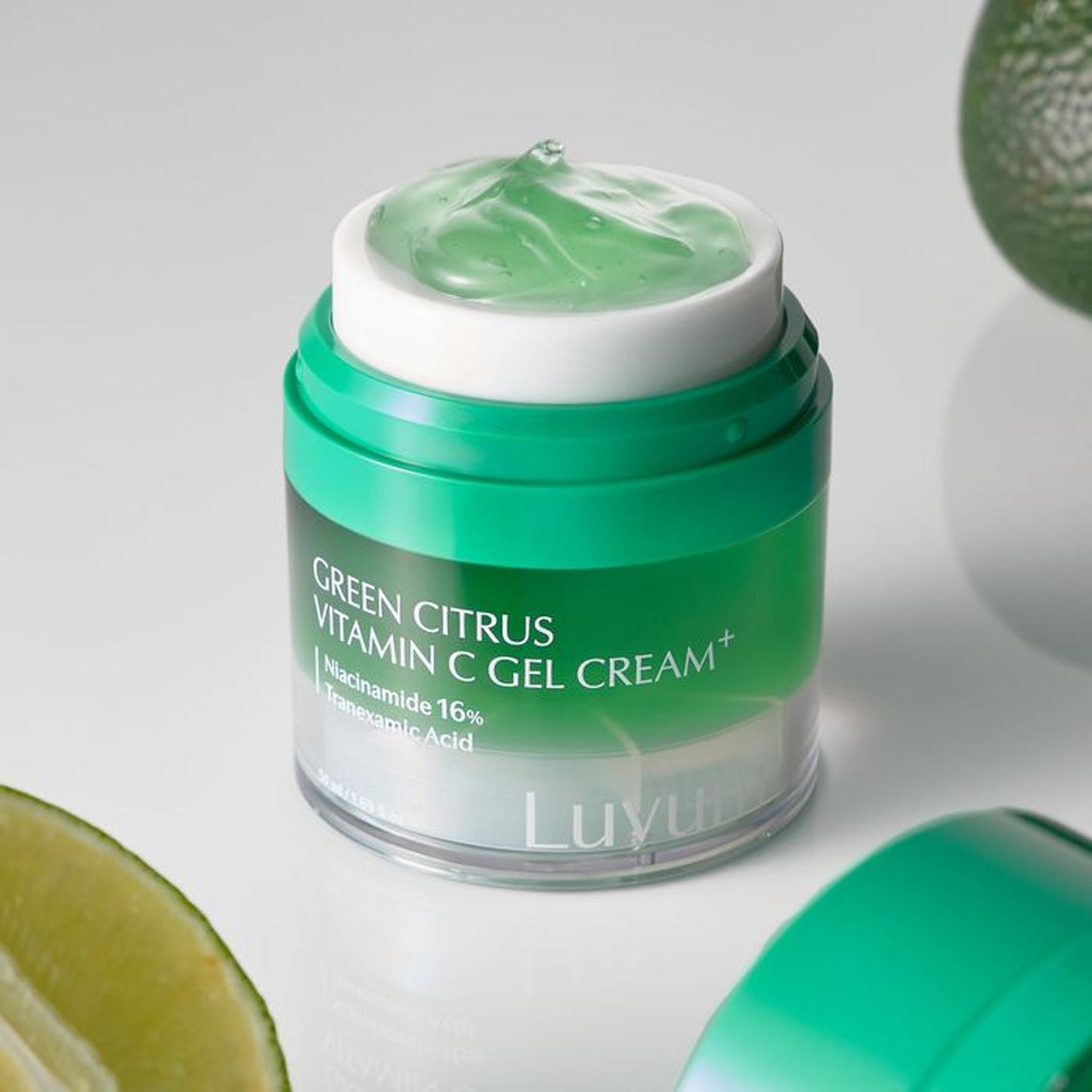 Luvum Green Citrus Vitamin C Gel Cream Plus 50ml + Serum Plus 30ml