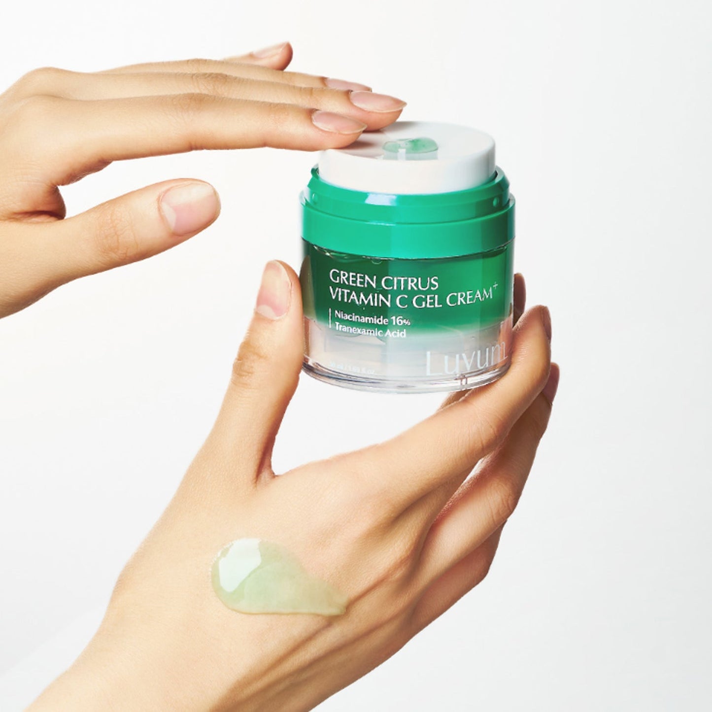 Luvum Green Citrus Vitamin C Gel Cream Plus 50ml + Serum Plus 30ml