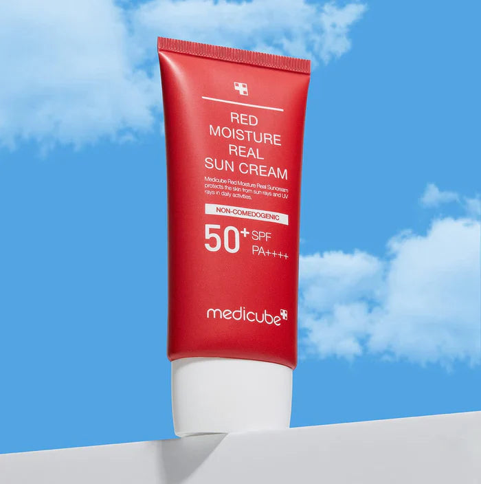 MEDICUBE Red Moisture Real Sun Cream SPF50+ PA++++ 50ml
