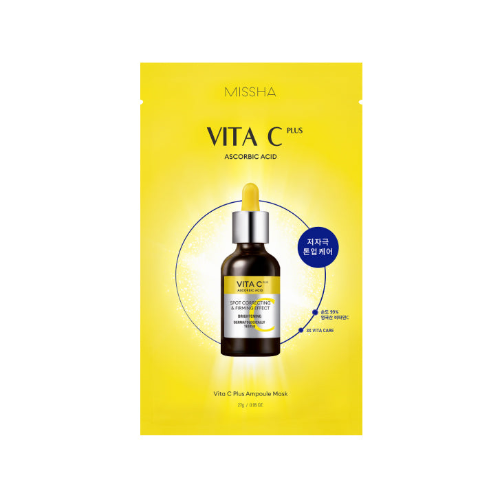 MISSHA Vita C Plus Ampoule Mask–Set of 6 Sheets 27g