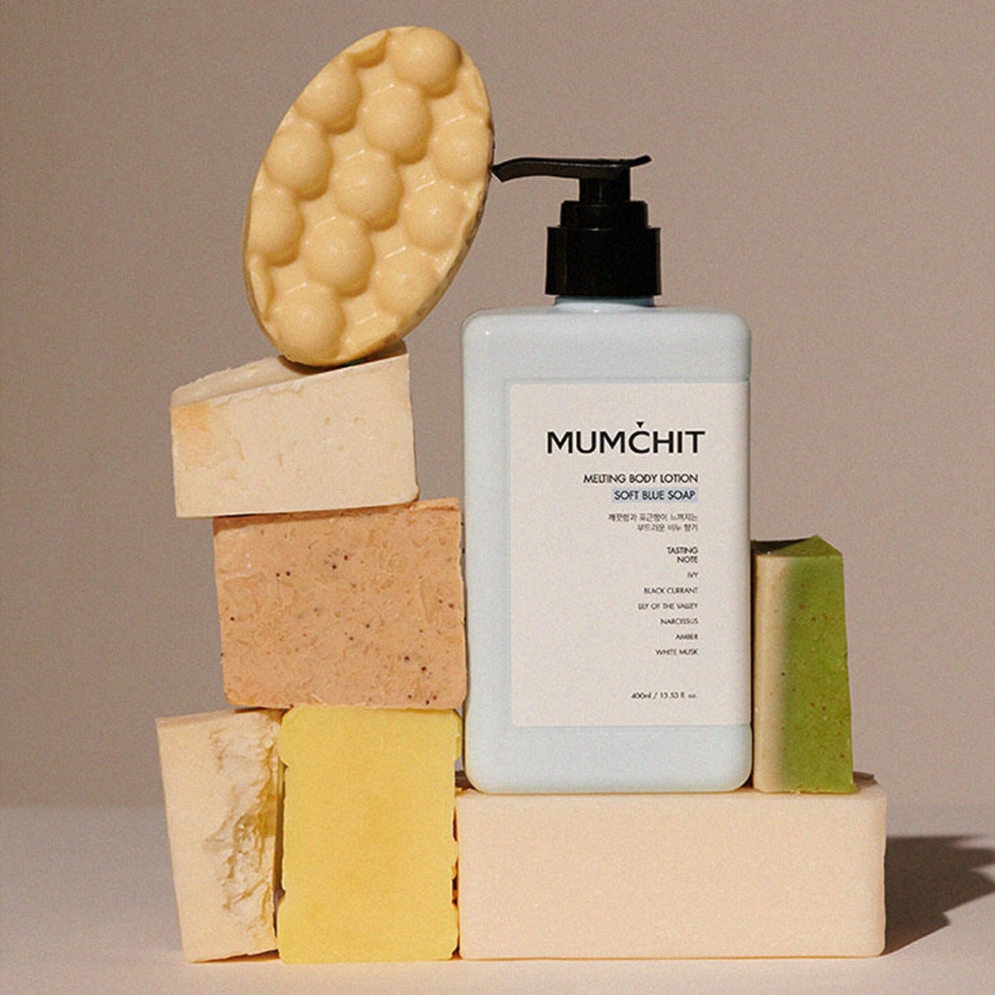 MUMCHIT Melting Body Lotion 400ml 4 Types
