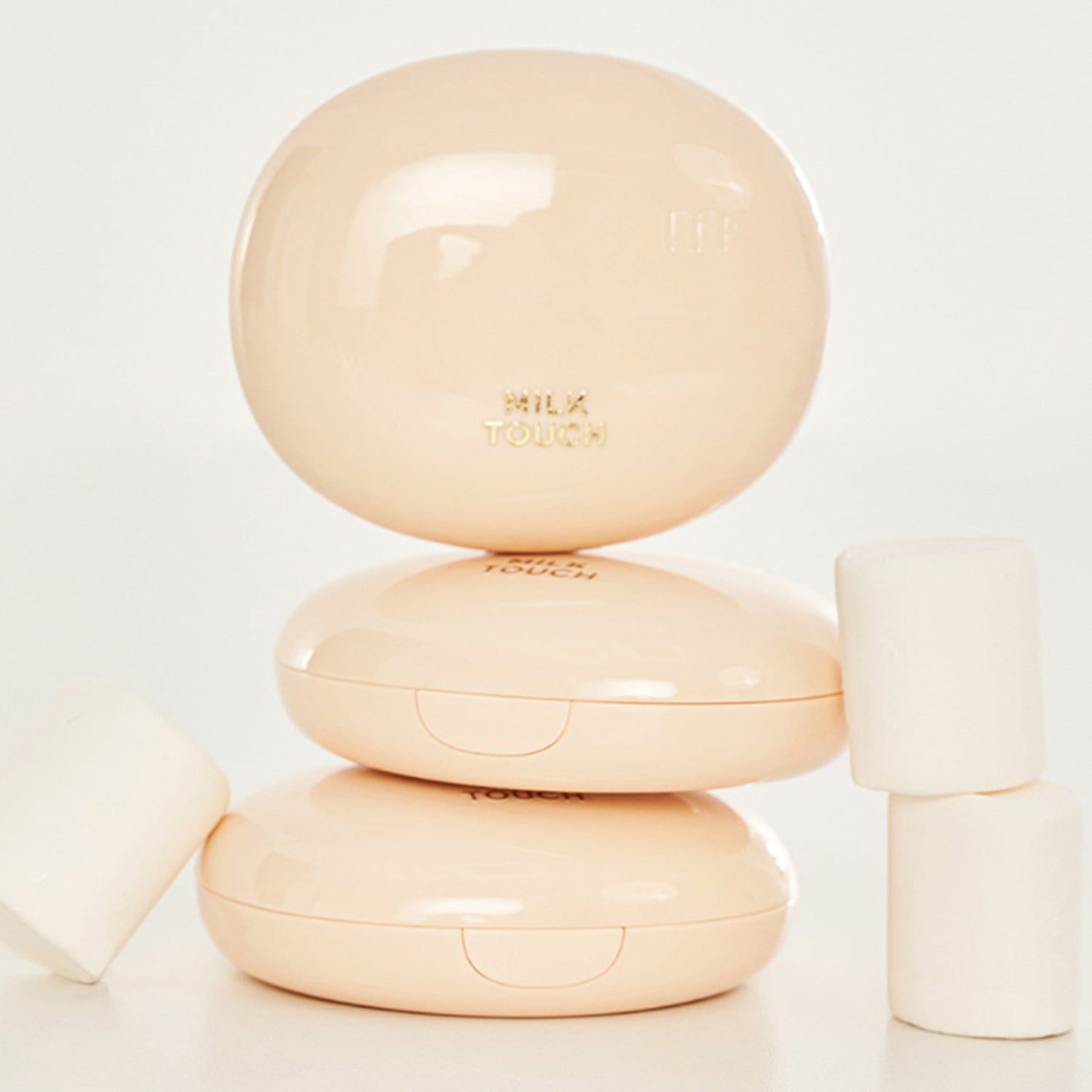 Milk Touch All-Day Skin Fit Soft Velvet Cushion Set (Main + Refill) 3 colors