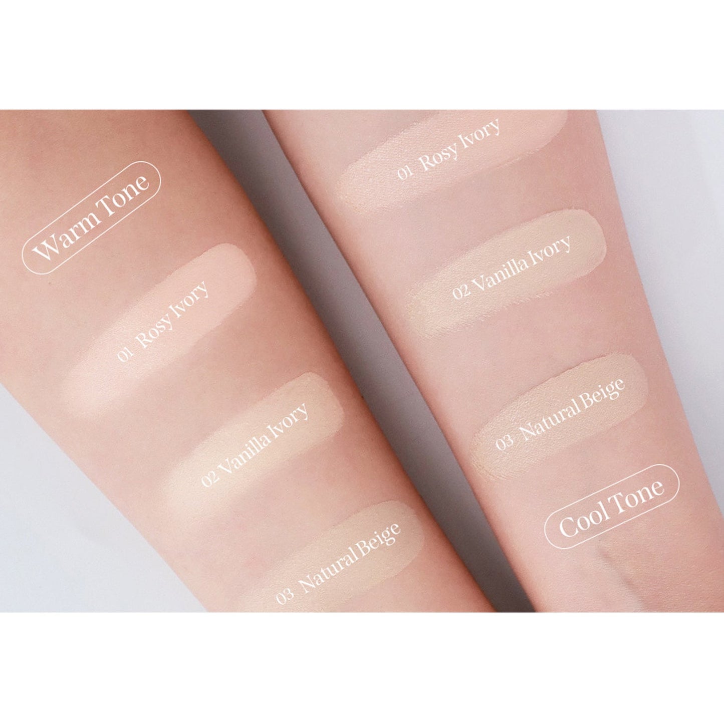 Milk Touch All-Day Skin Fit Soft Velvet Cushion Set (Main + Refill) 3 colors