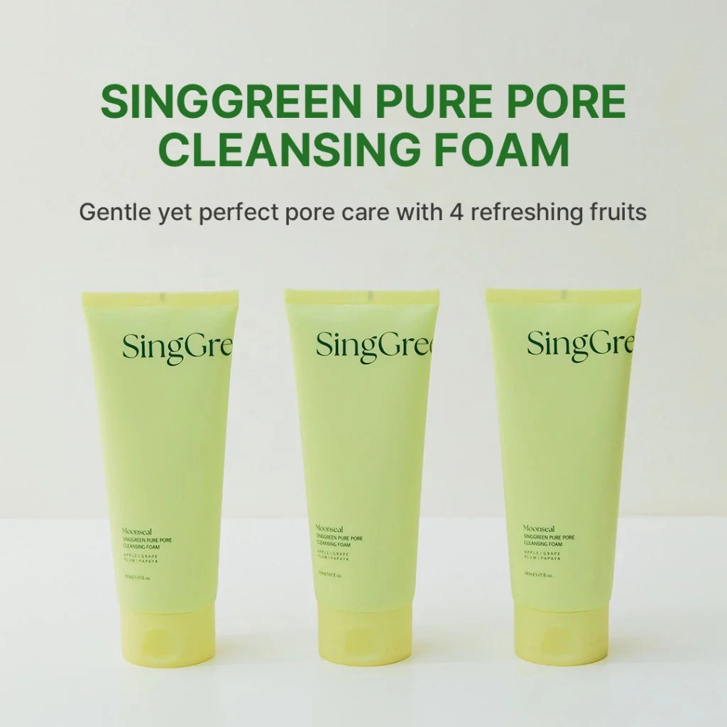 Moonseal SingGreen Pure Pore Cleansing Foam 150ml