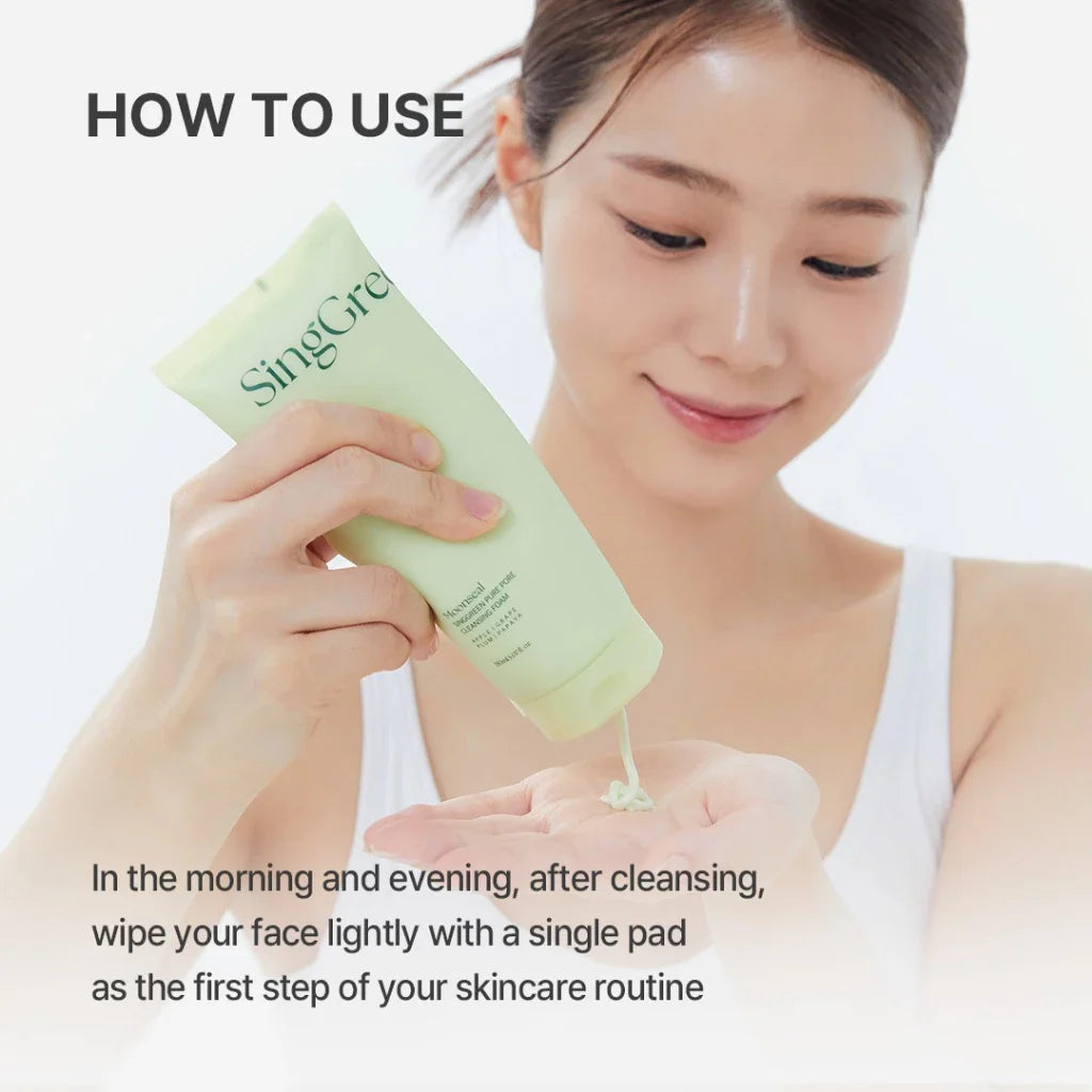Moonseal SingGreen Pure Pore Cleansing Foam 150ml