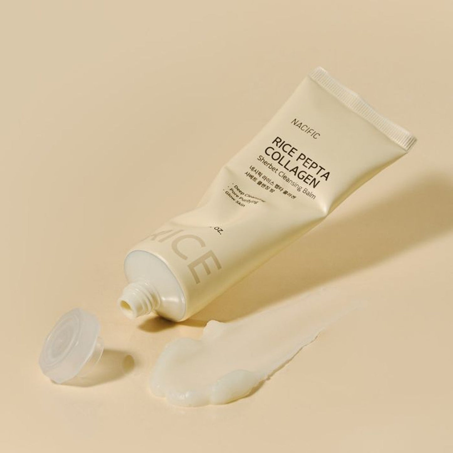 NACIFIC Rice Pepta Collagen Sherbet Cleansing Balm 80g