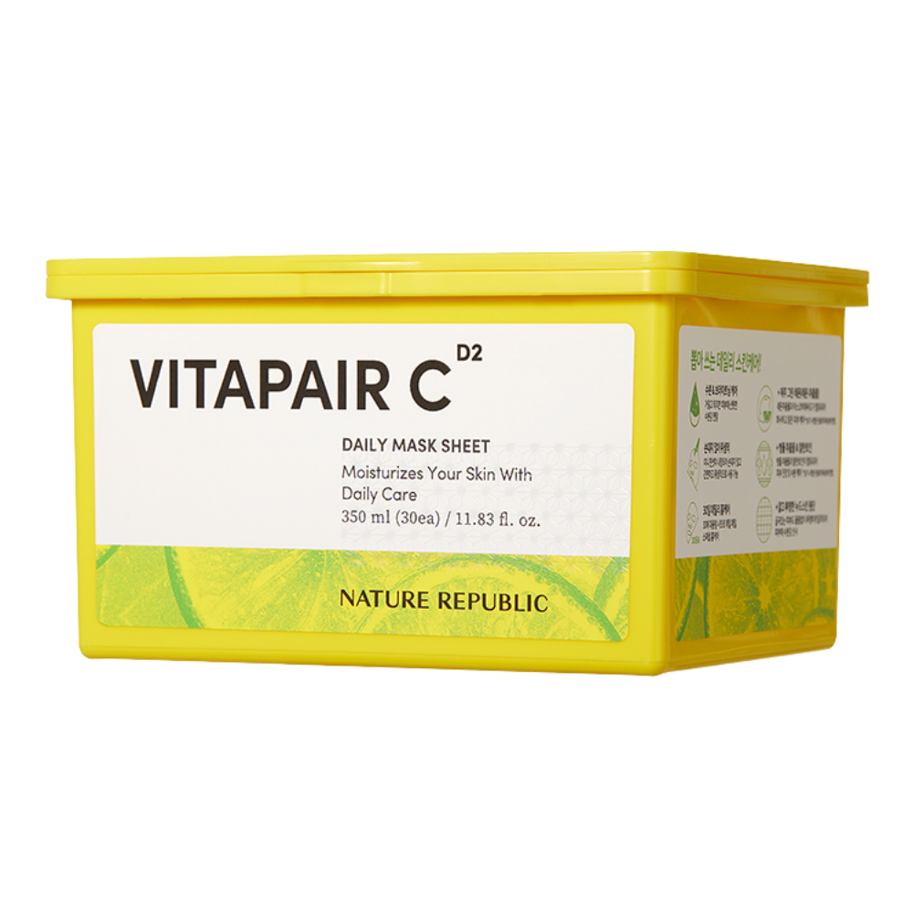 NATURE REPUBLIC Vitapair C Daily Sheet Mask (30 Sheets, Pull-Out Type)