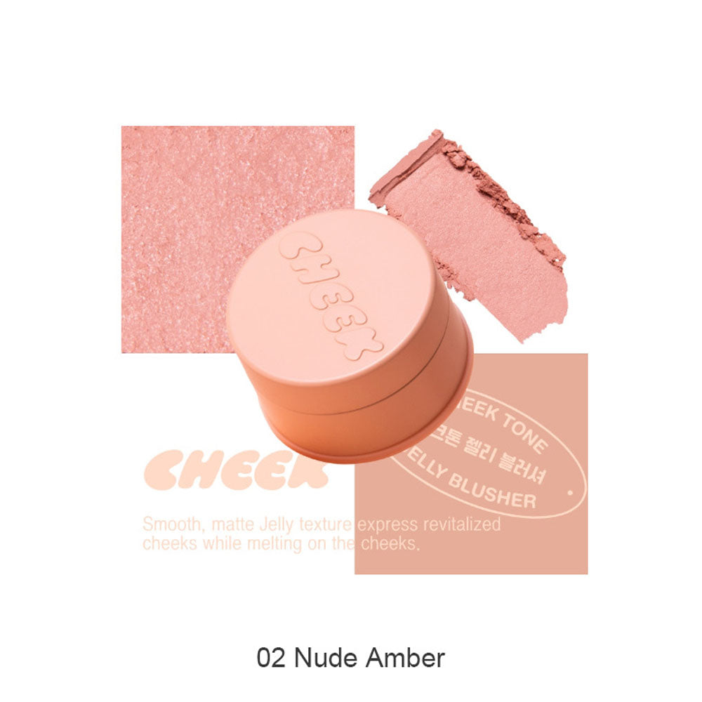 TONYMOLY Cheek Tone Jelly Blusher 3.5g (3 shades) - DODOSKIN