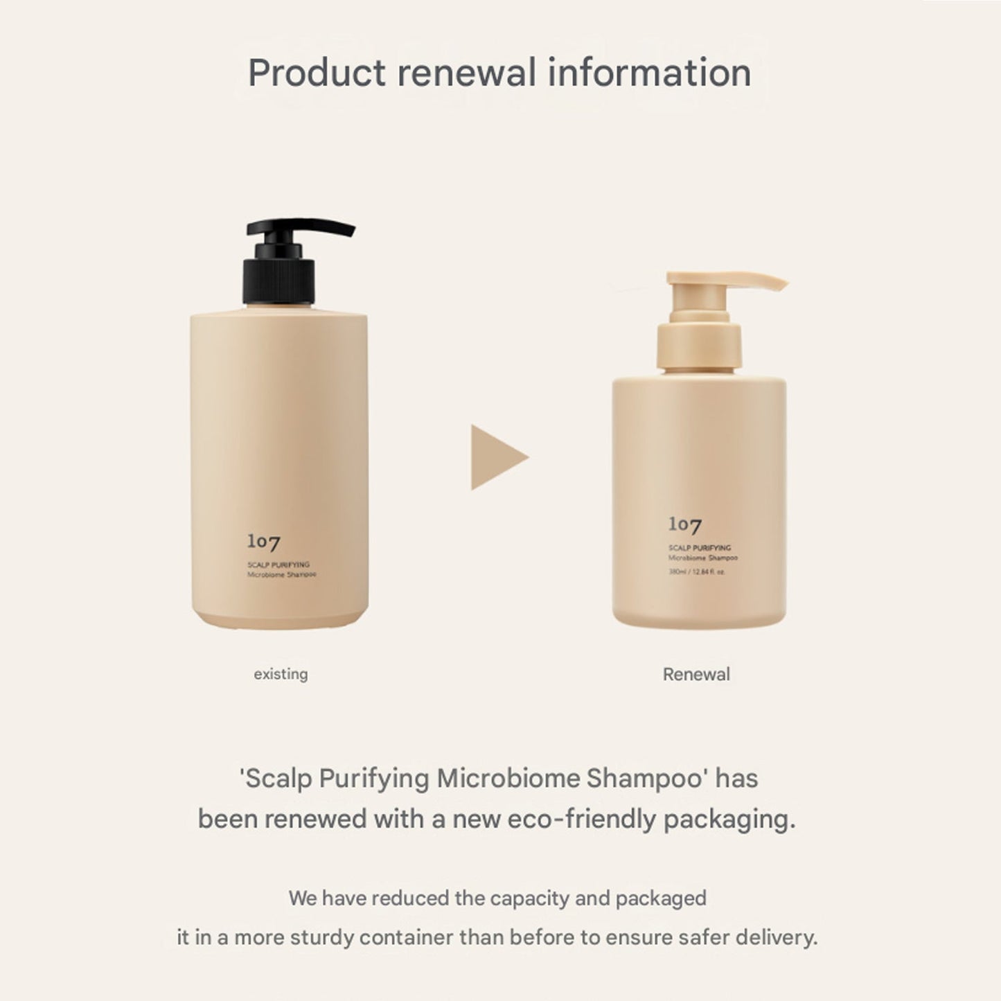 ONEOSEVEN Scalp Purifying Microbiome Shampoo 380ml