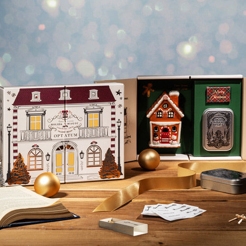OPTATUM Paper Incense & Cookie House Gift Set