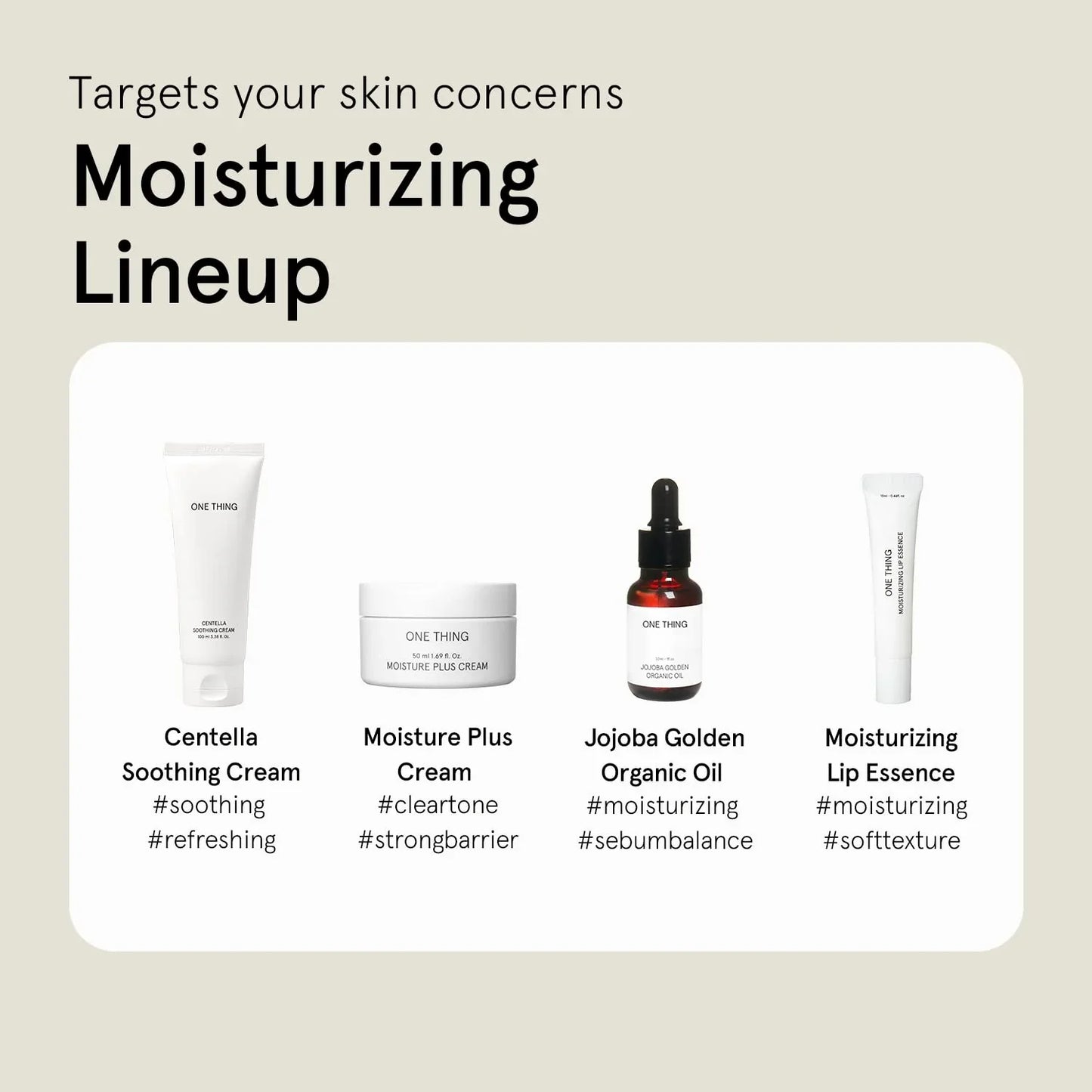 ONE THING Moisture Plus Cream 50ml - KLO