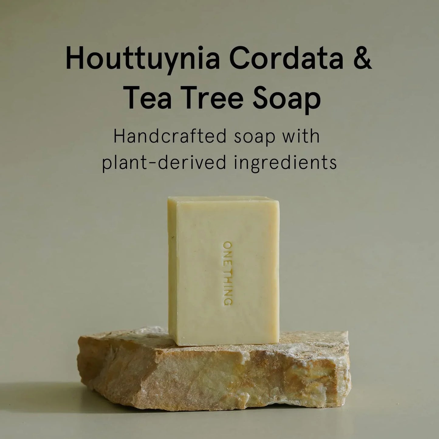 ONE THING TEA TREE + HOUTTUYNA CORDATA NATURAL SOAP 100g - DODOSKIN