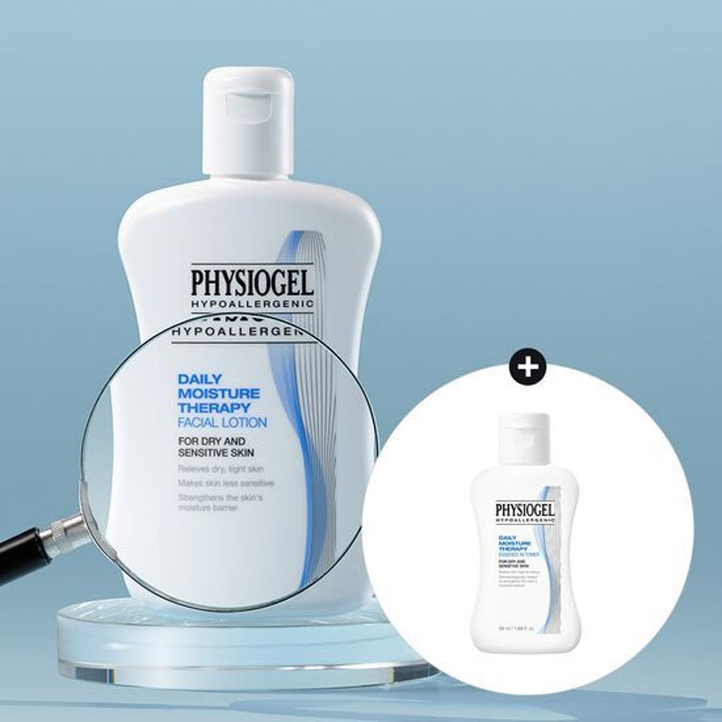 PHYSIOGEL DMT Facial Lotion (200ml) + Toner (50ml) Limited Edition Set