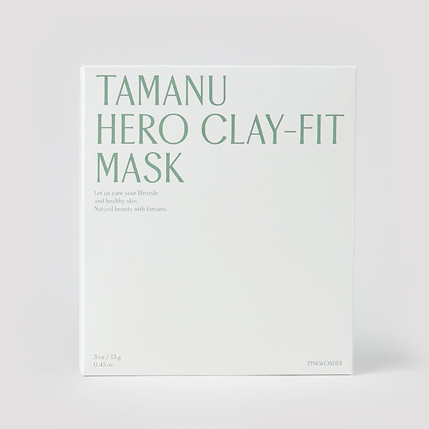 PINKWONDER Tamanu Hero Clay-Fit Mask 3ea