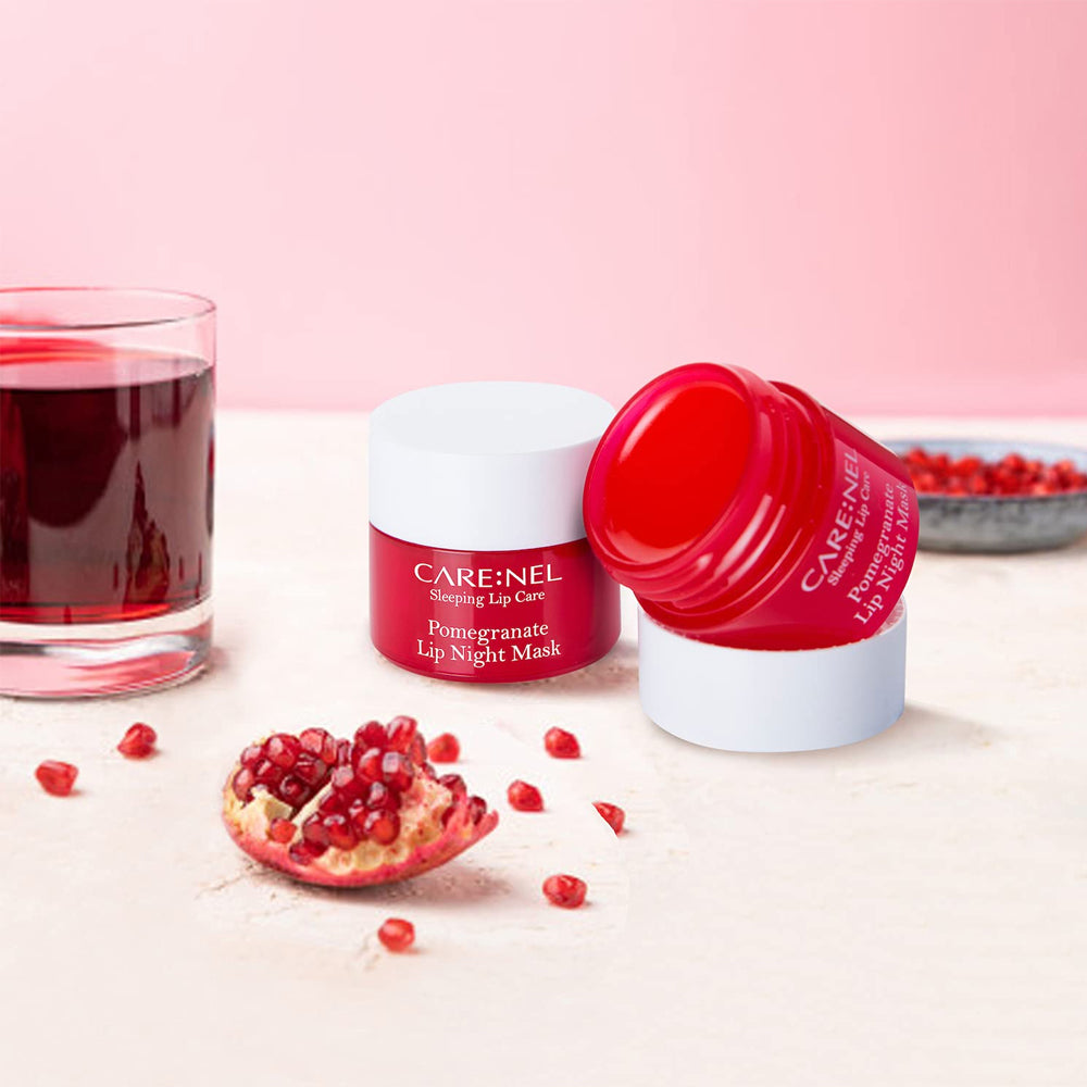 CARE:NEL Pomegranate Lip Night Mask Jumbo 23g - KLO