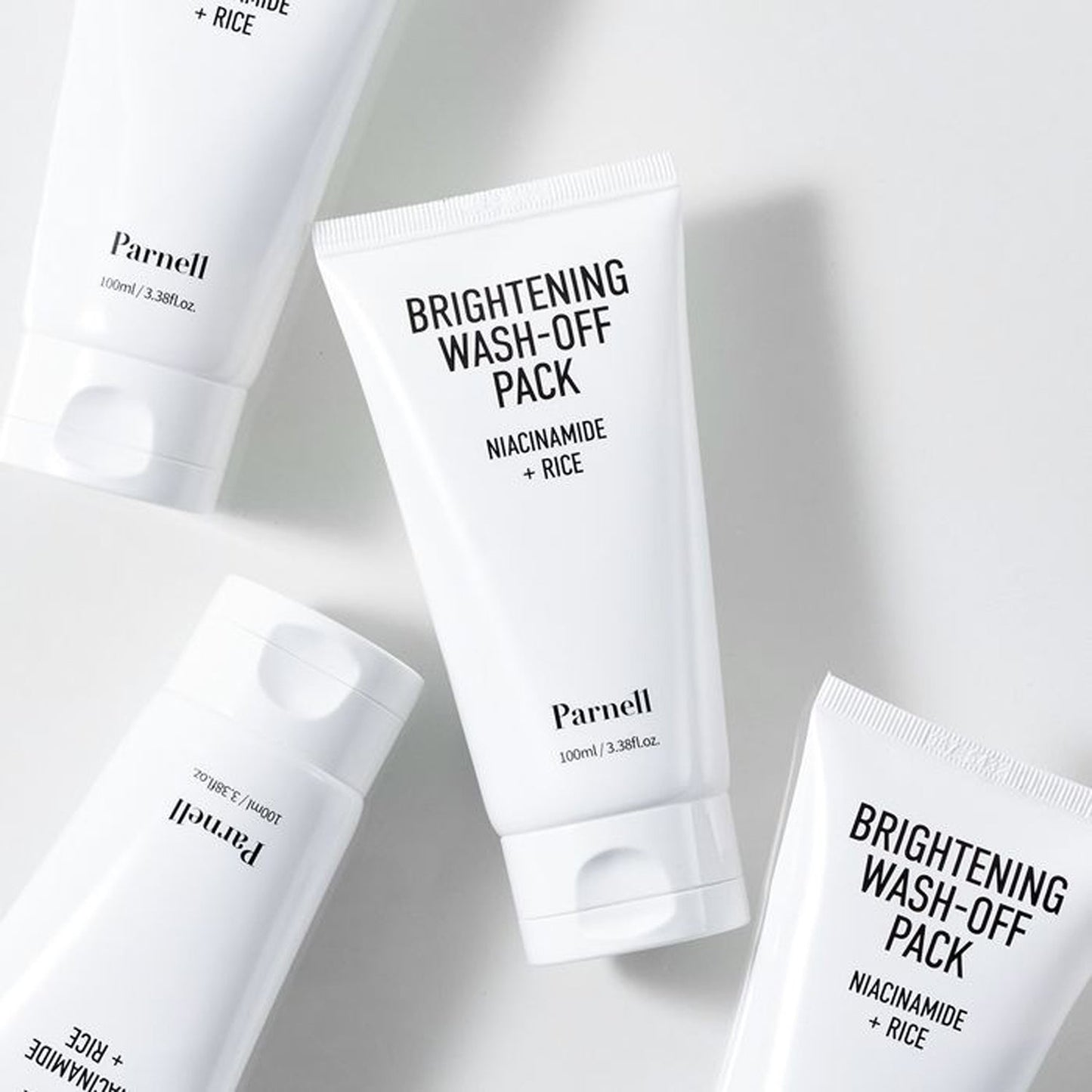 Parnell Niacinamide Rice Brightening Wash-Off Pack 100ml
