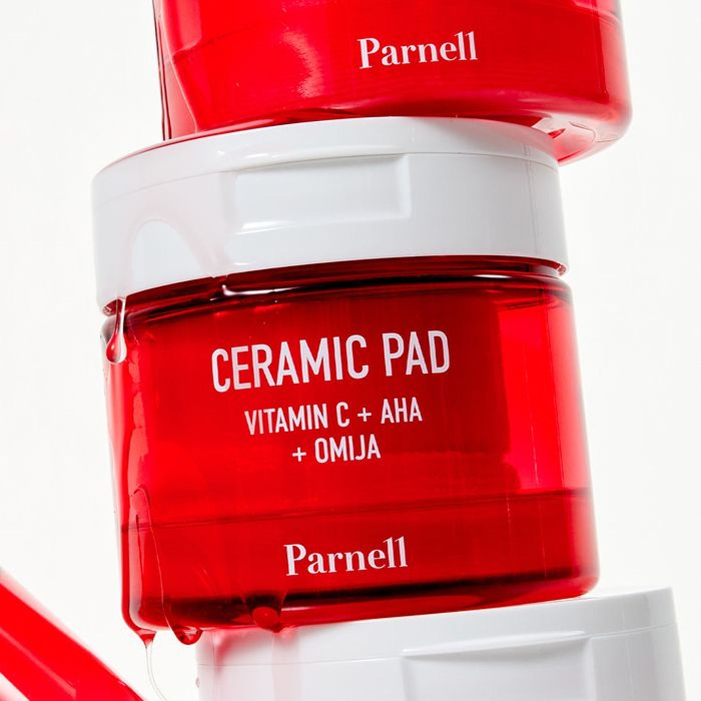 Parnell Vitamin C AHA Omija Ceramic Pad 60 Sheets