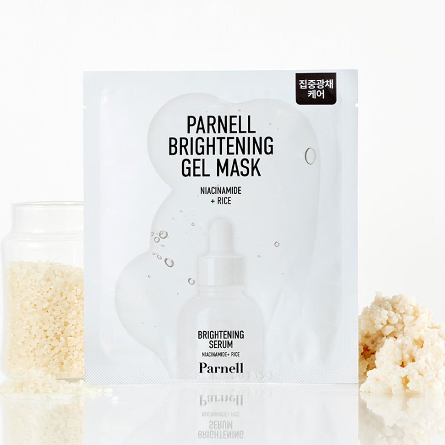 Parnell Niacinamide Rice Brightening Gel Mask 1 Sheet