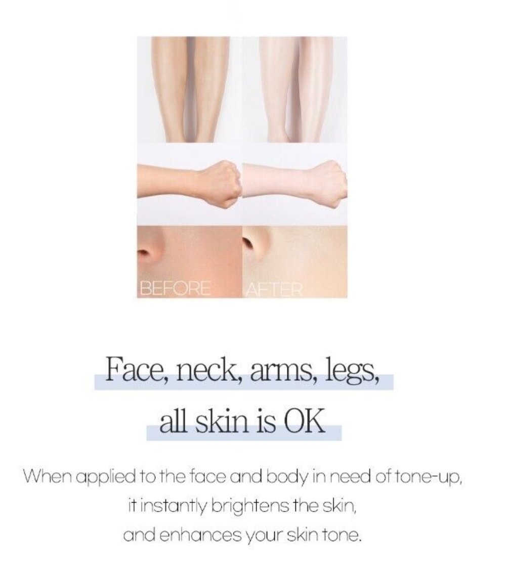 Pretty skin Diamond Pure Glow Tone-Up Cream 100ml - You can apply t to your Face, Neck, armds and Legs
