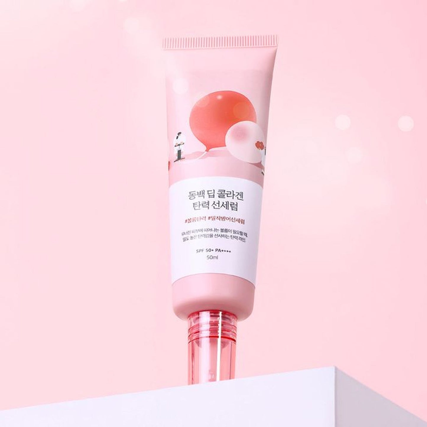ROUND LAB Camellia Deep Collagen Firming Sun Serum SPF50+ PA++++ 50ml