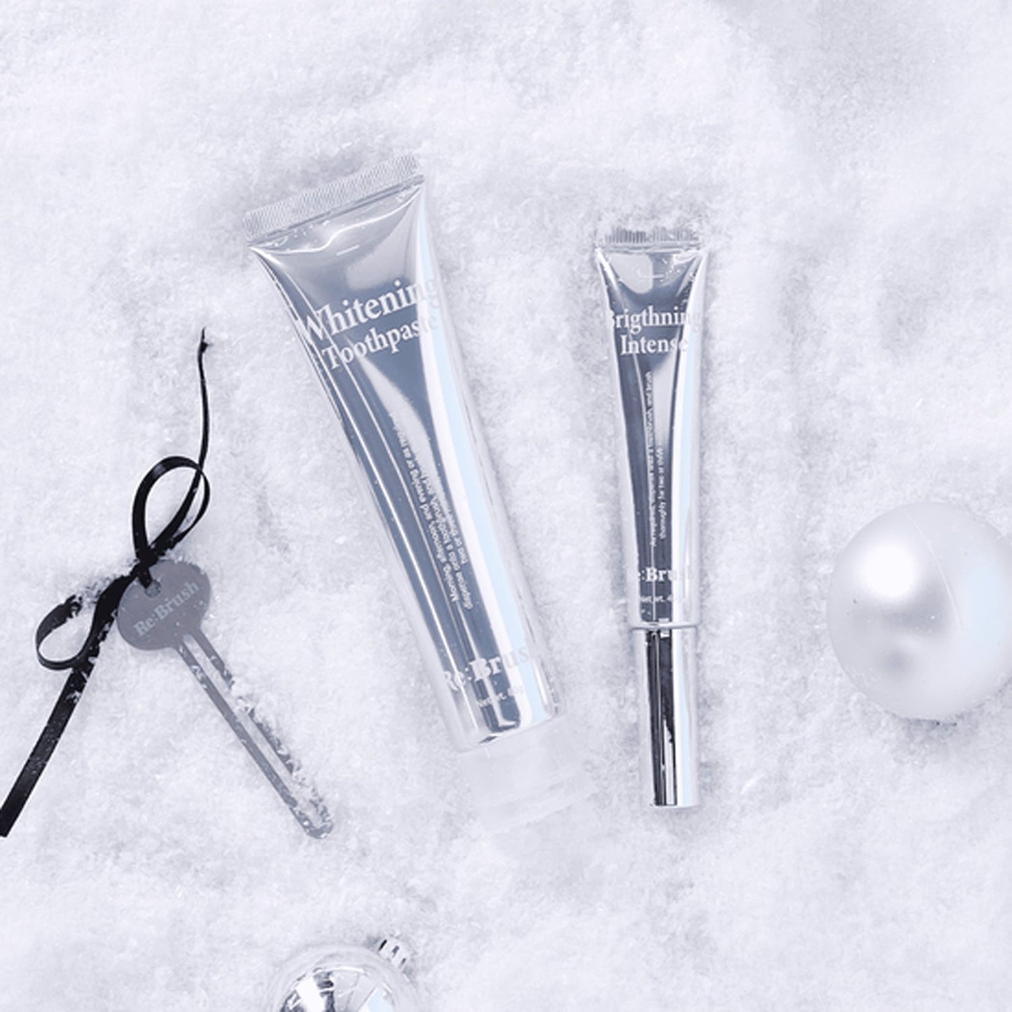 Re:Brush Radiant Whitening 2-Piece Kit (Teeth Whitening 80g + Brightening Toothpaste 40g)