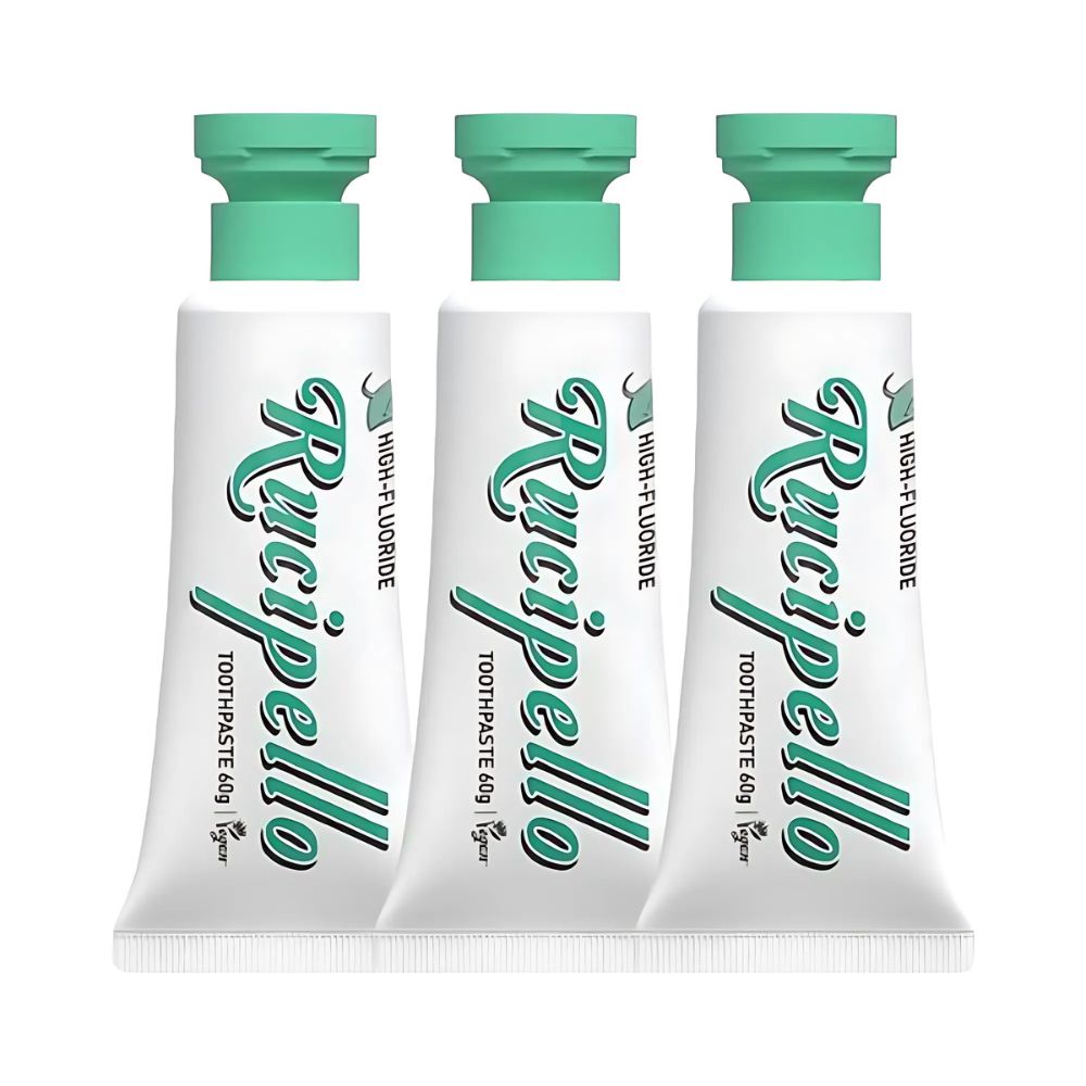 The Rucipello Moomoo Kids Toothpaste (60g, Pack of 3) is specially crafted for young smiles, offering a gentle yet effective clean that’s safe and enjoyable for kids.