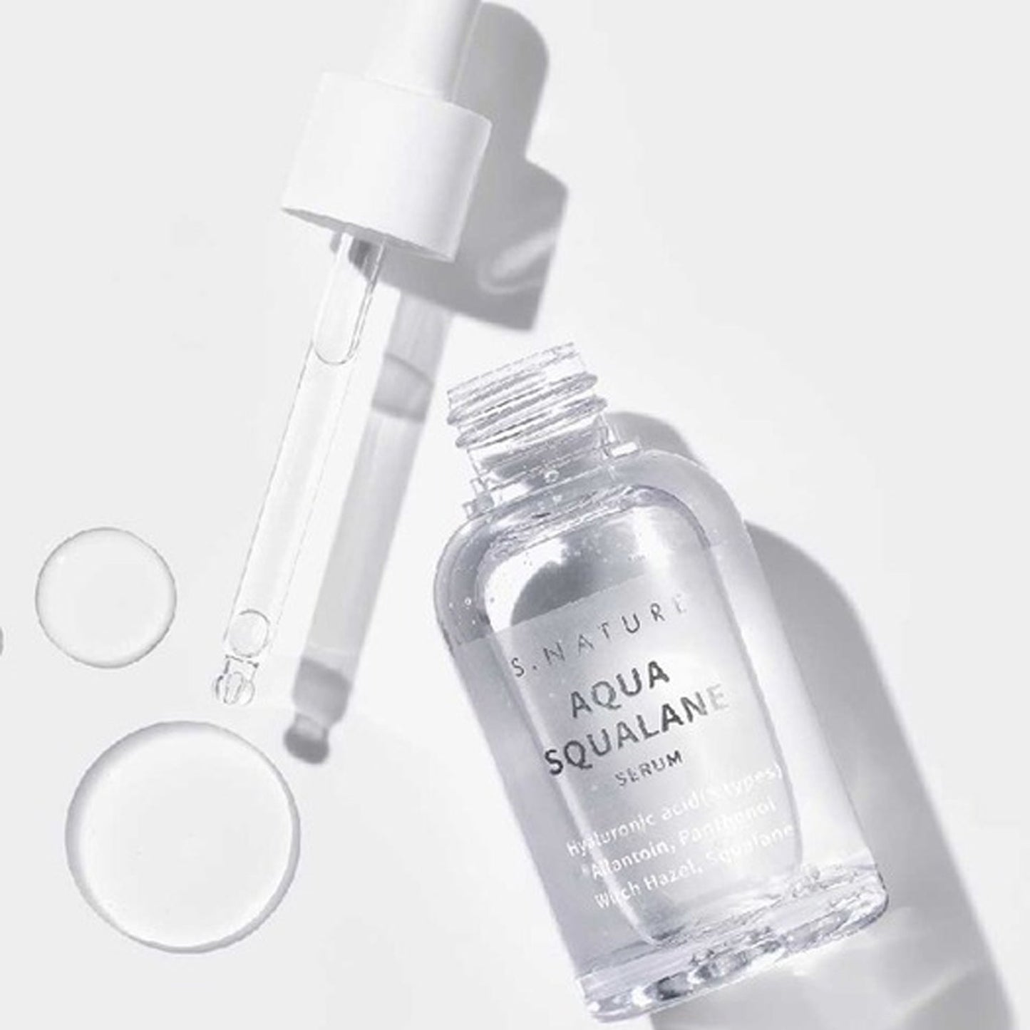 S.NATURE Aqua Squalane Best Set (Moisture Cream 60ml + Serum 50ml)