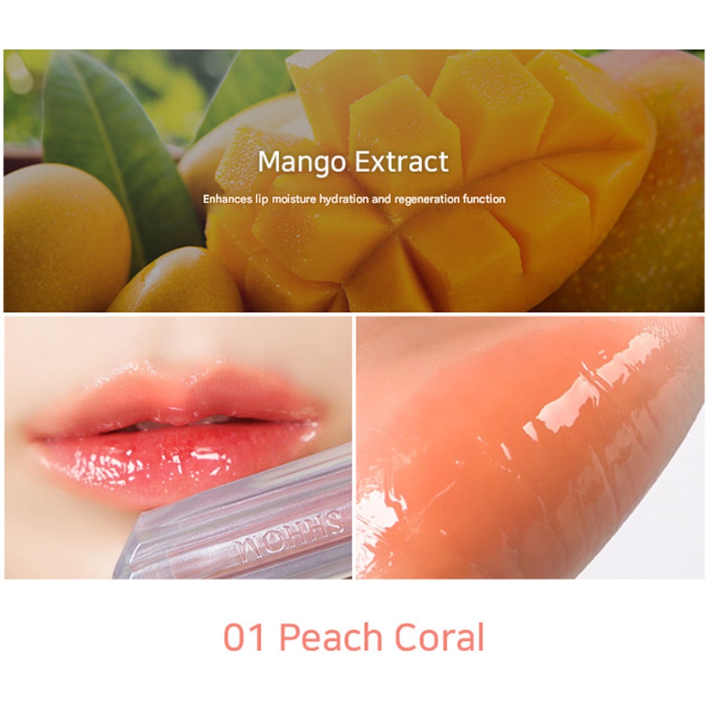 SHHOM Juicy Glow Lip Tint 2.8g 7 colors