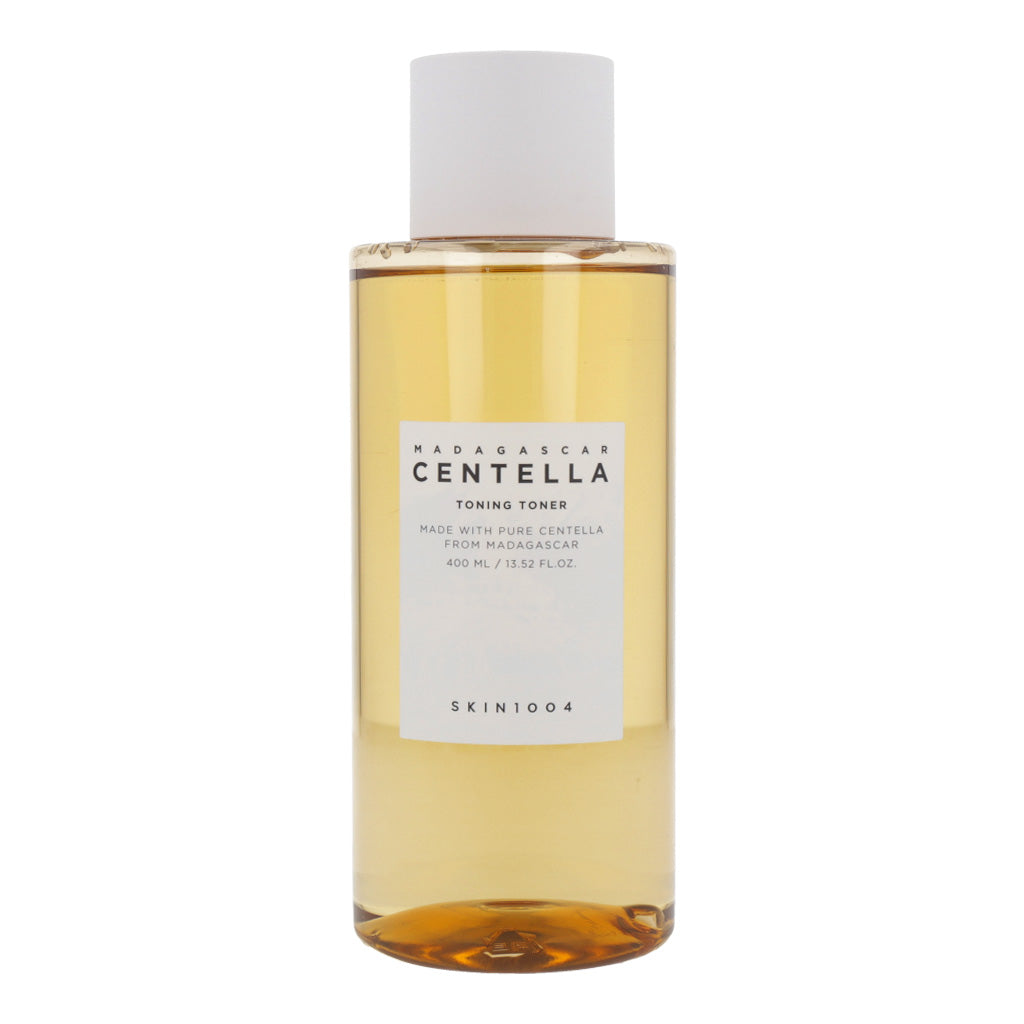 The SKIN1004 Madagascar Centella Toning Toner 400ml is a gentle and hydrating toner designed to soothe and balance the skin.