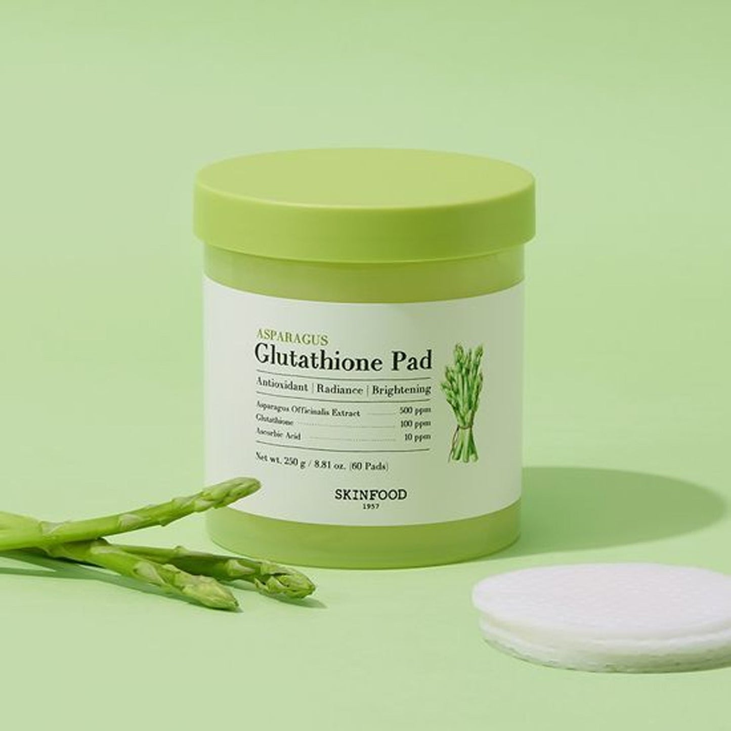 SKINFOOD Asparagus Glutathione Pads 60 sheets