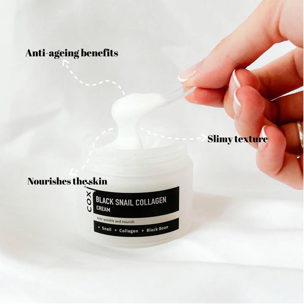 (NEWK) COXIR Black Snail Collagen Cream 50ml - KLO
