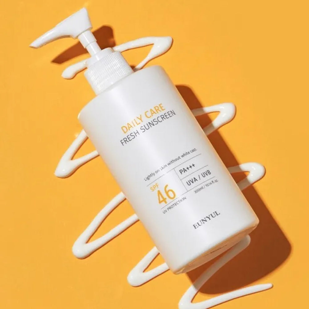 (NEWK) EUNYUL Daily Care Fresh Sunscreen Pump Version 300ml - KLO