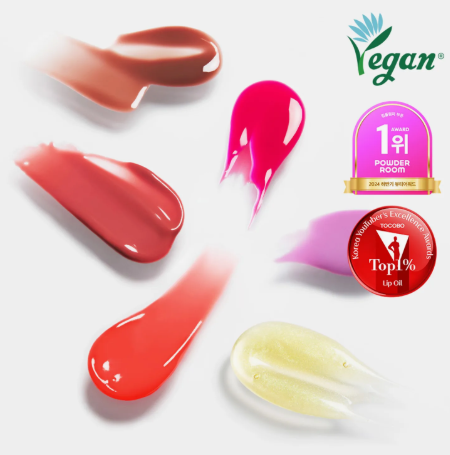 TOCOBO Juicy Berry Plumping Lip Oil Glam Max 1g 14colors