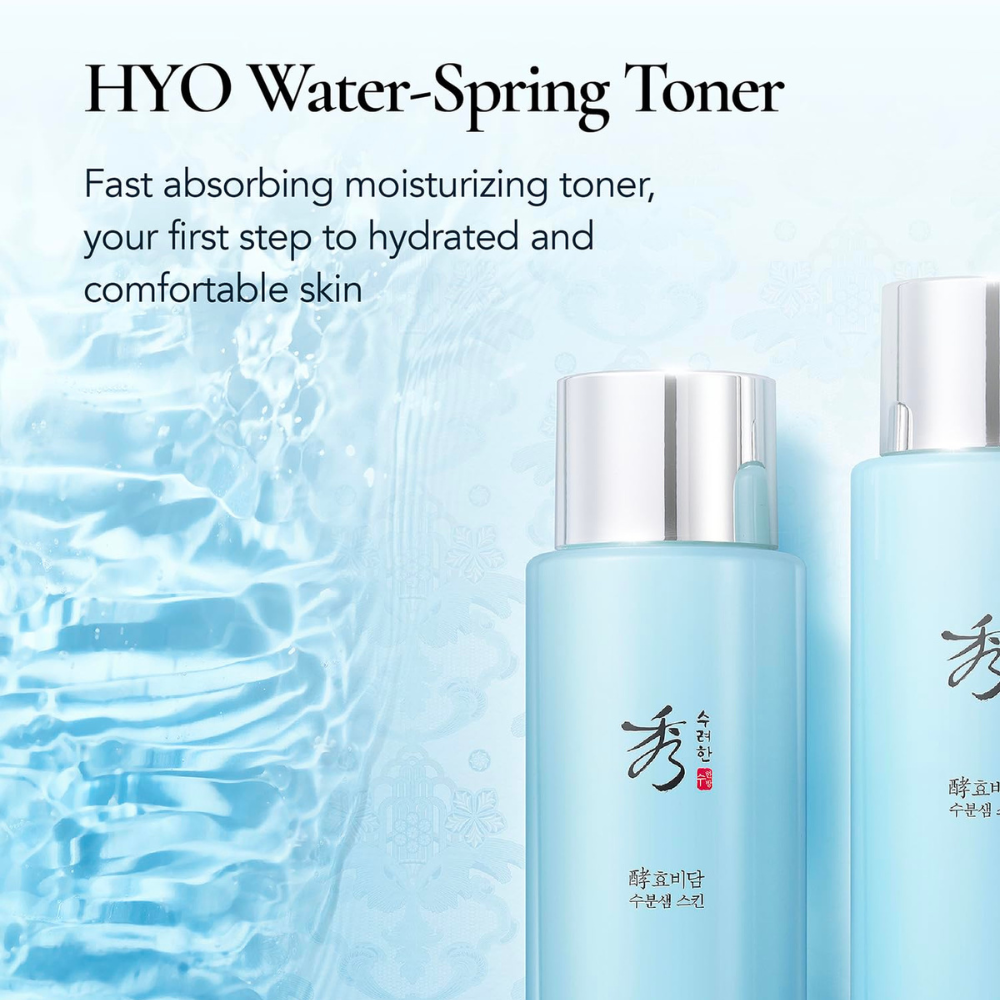 Sooryehan Hyobidam Water Spring Special Set (Skin 160ml+Emulsion 130ml+Toner 20ml+Emulsion 20ml+Cream 25ml)