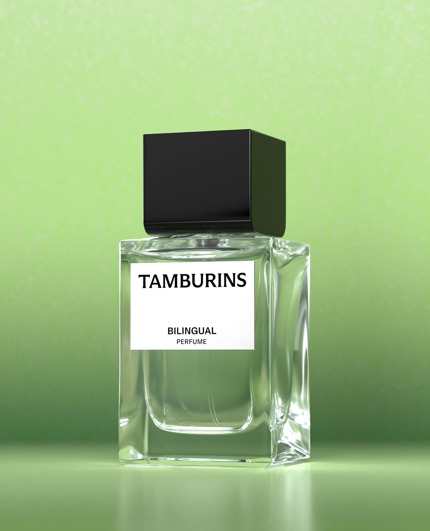 #Bilingual 50ml TAMBURINS Perfume in elegant bottle.