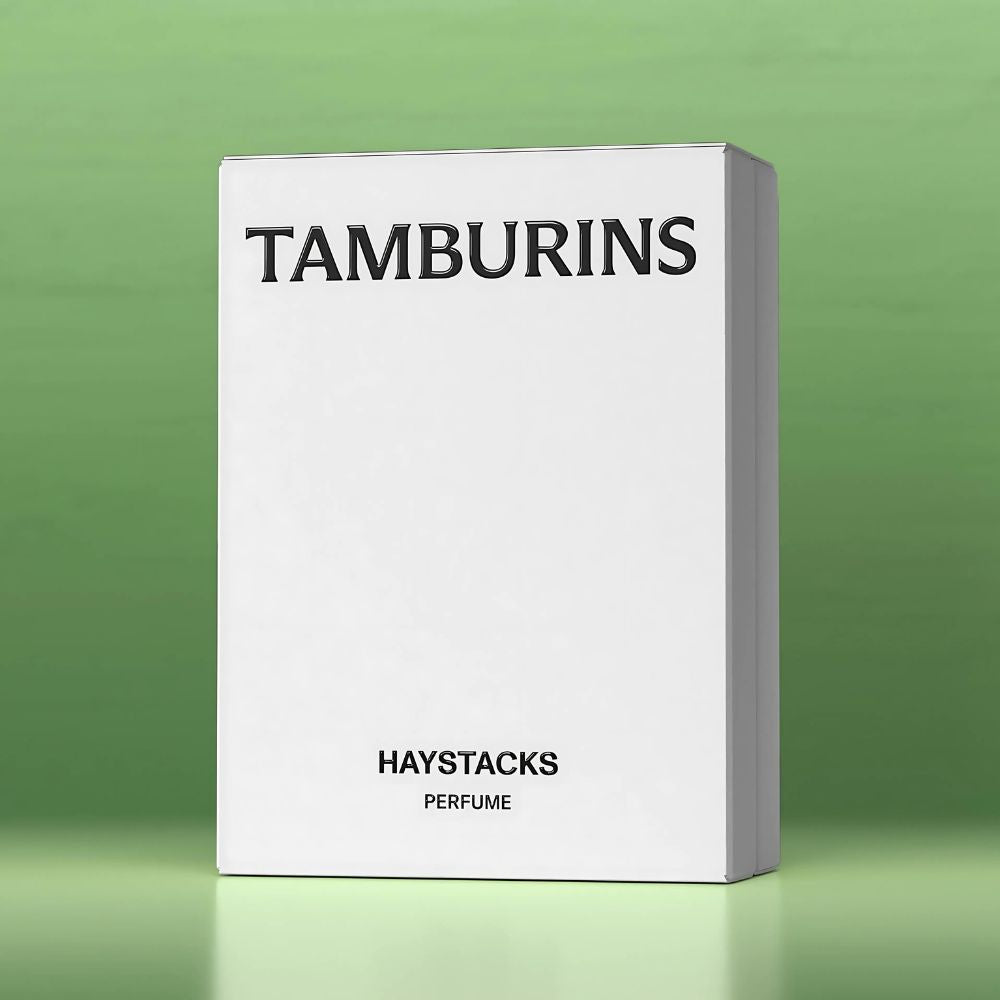 TAMBURINS Perfume #HAYSTACKS 50ml is a unique fragrance that captures the essence of earthy and natural elements, evoking the warmth of sun-drenched fields and the rustic charm of hay.