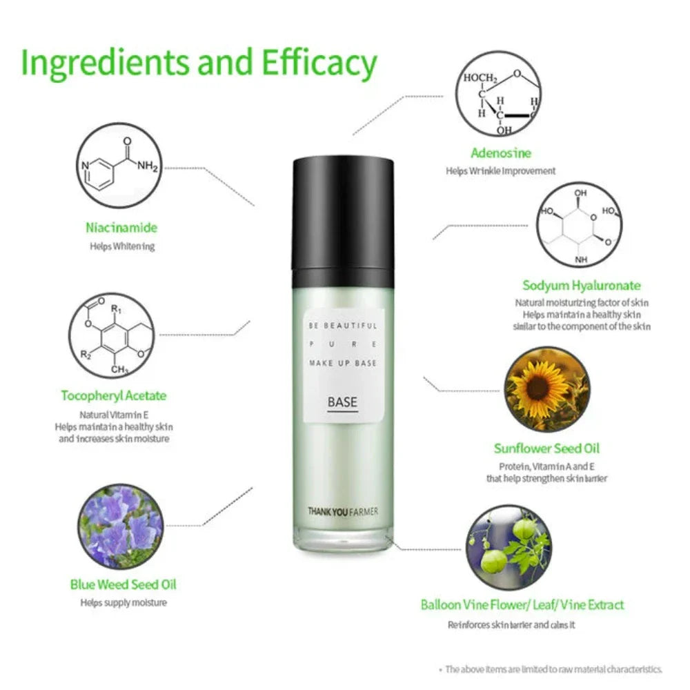THANK YOU FARMER Be Beautiful Pure Make Up Base SPF30 PA++ 40ml