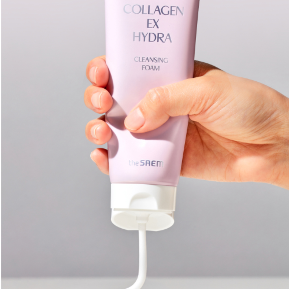 the SAEM Collagen EX Hydra Cleansing Foam 100ml