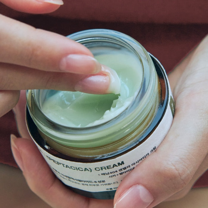TOUN28 Peptacica Cream 50g + Glass Gua Sha Set